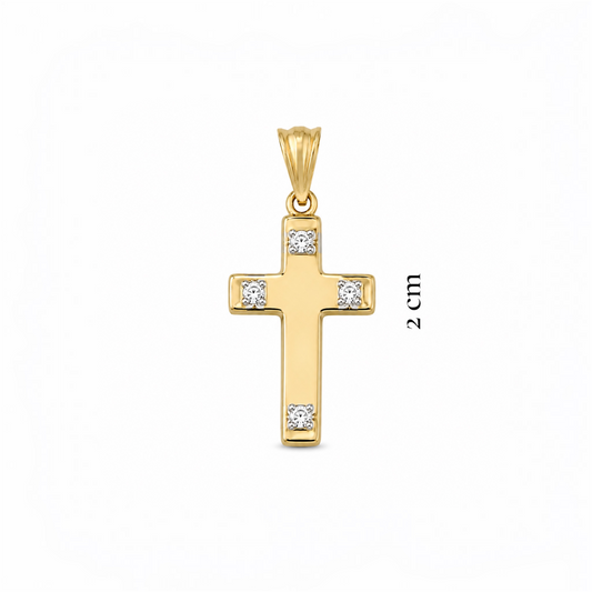 Dije para bautizo Oro 14k