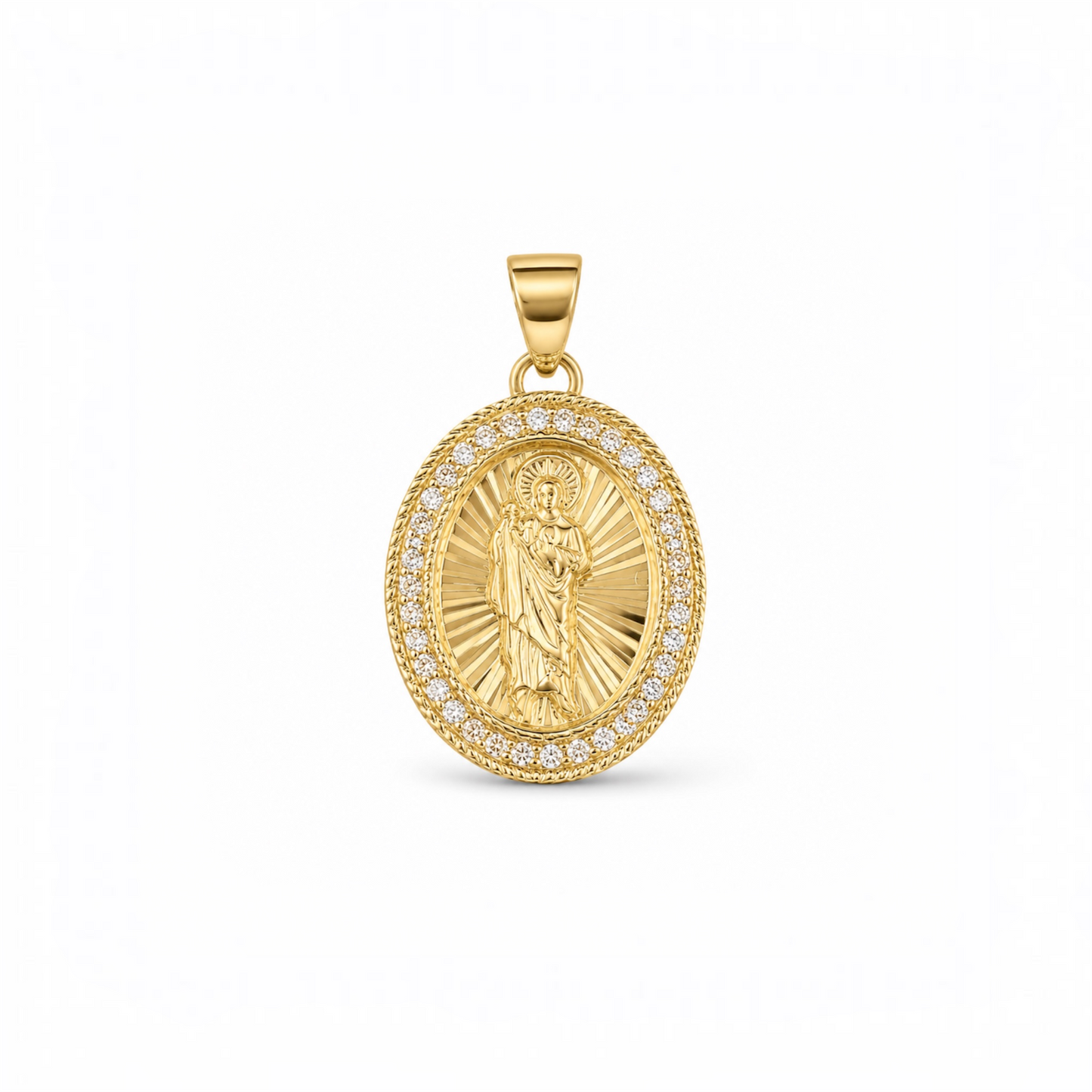 San Judas Tadeo Oro 10k