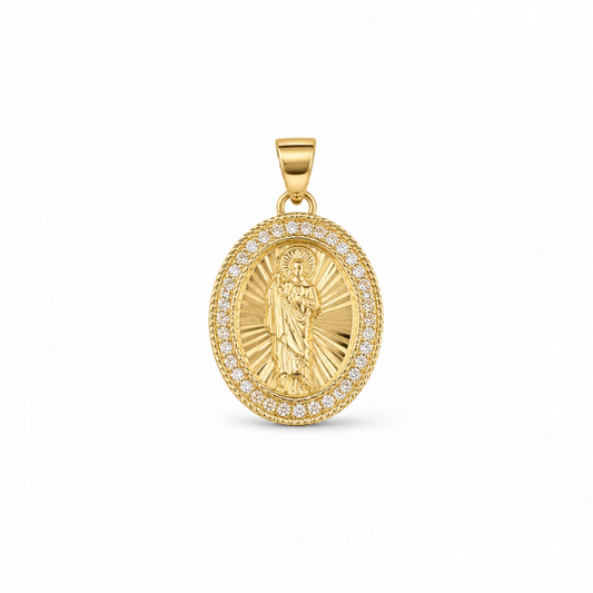 San Judas Tadeo Oro 10k