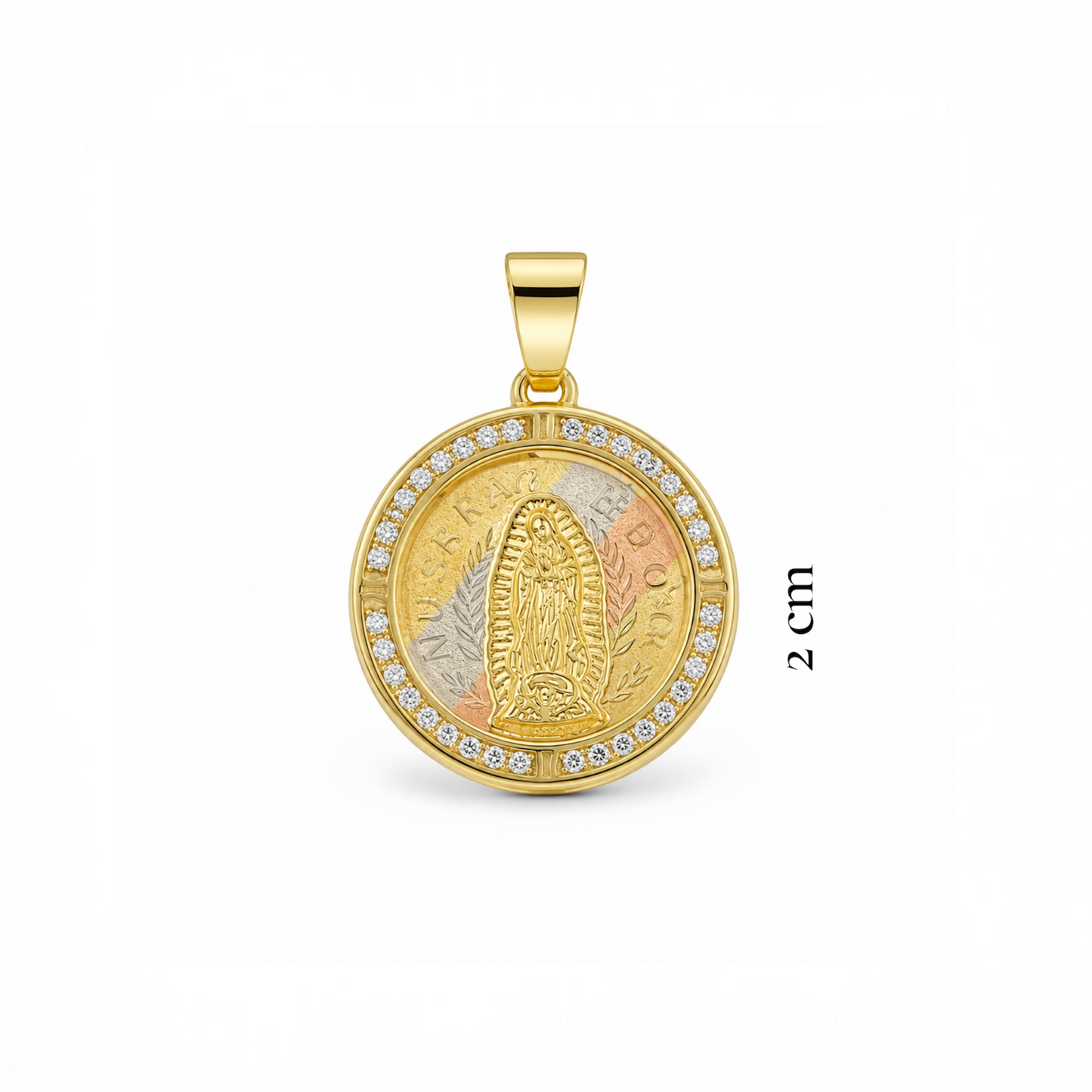 Medalla nuestra boda Oro 10k