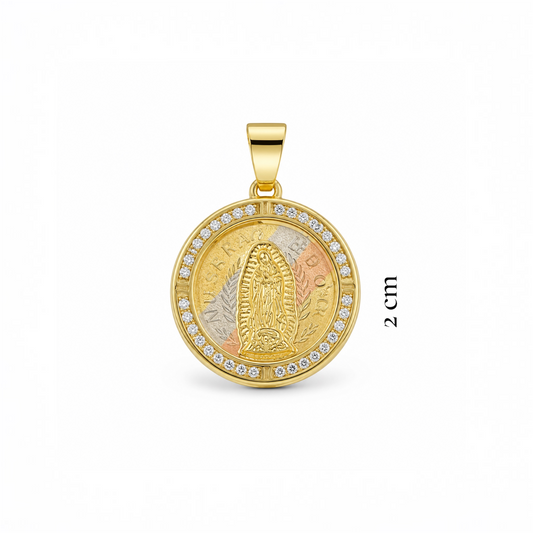 Medalla nuestra boda Oro 10k