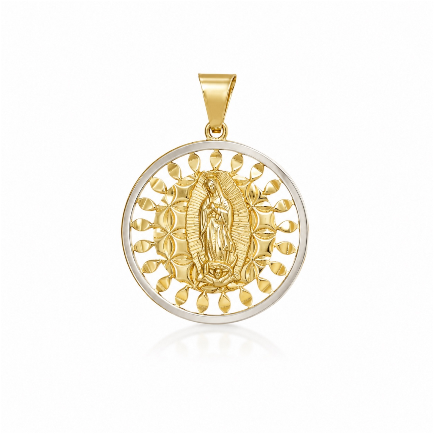 Medalla virgen  Oro 10k