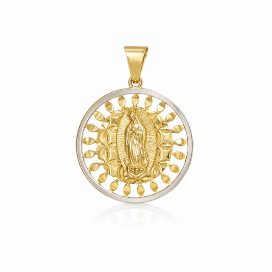 Medalla virgen  Oro 10k
