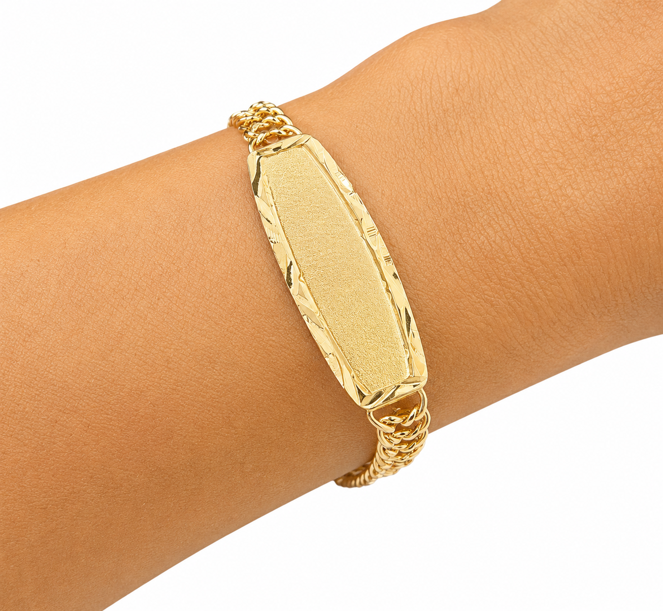 Esclava petatillo 16 cm Oro 10k