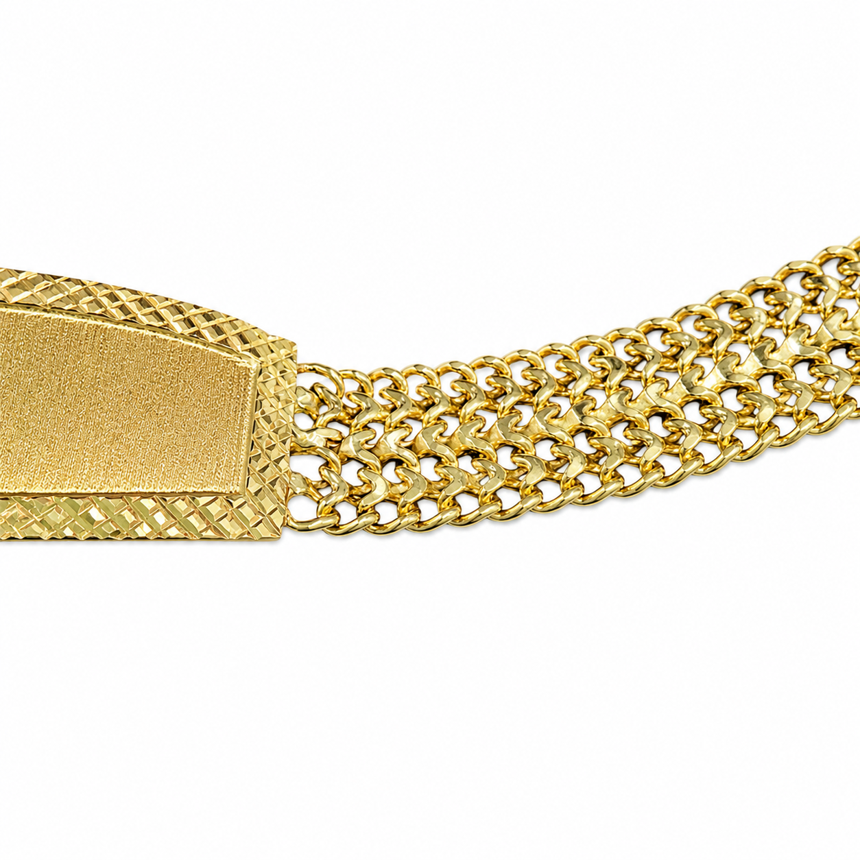 Esclava Petatillo  Oro  10k