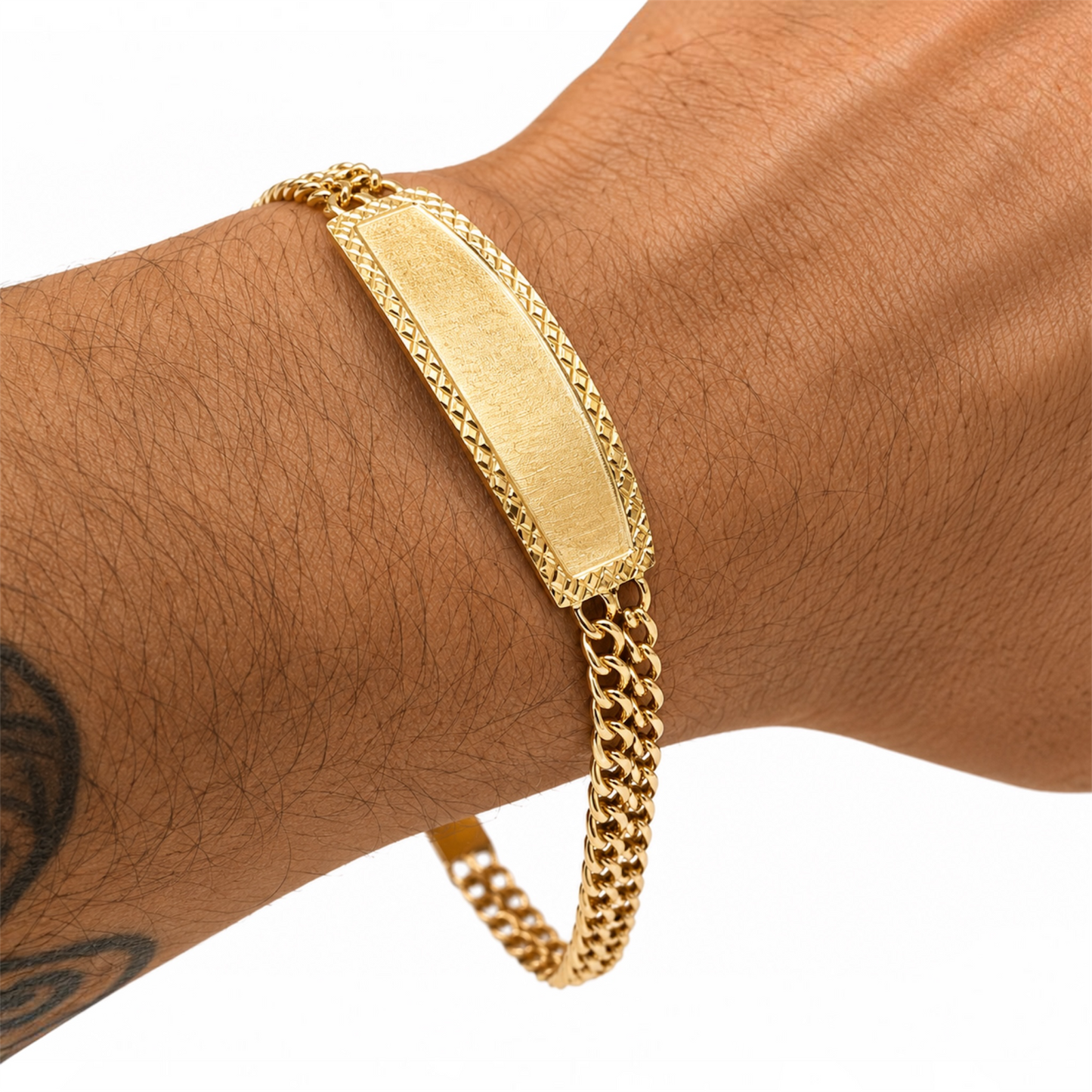 Esclava petatillo ligera Oro 10k