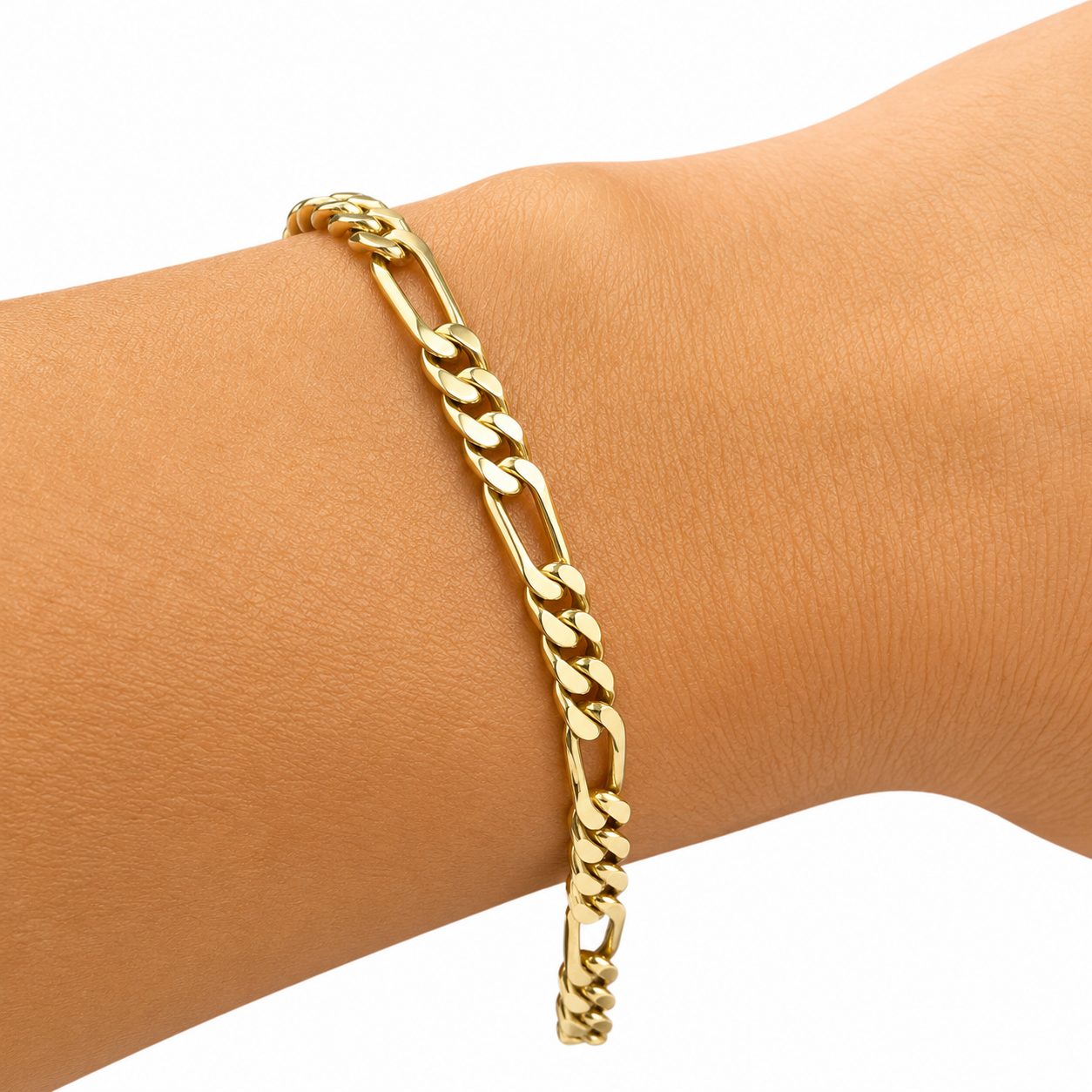 Pulso solido 16cm Oro10k