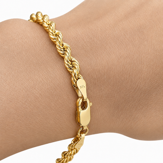 Pulso torzal dama 14K