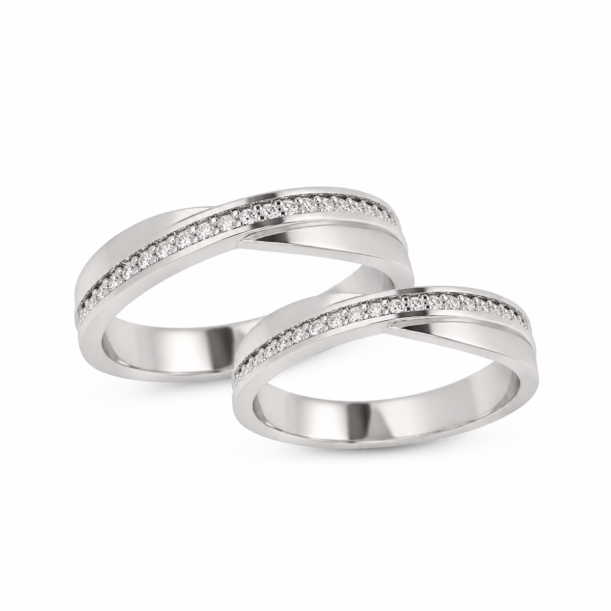 Argollas Bolonia Oro 14k