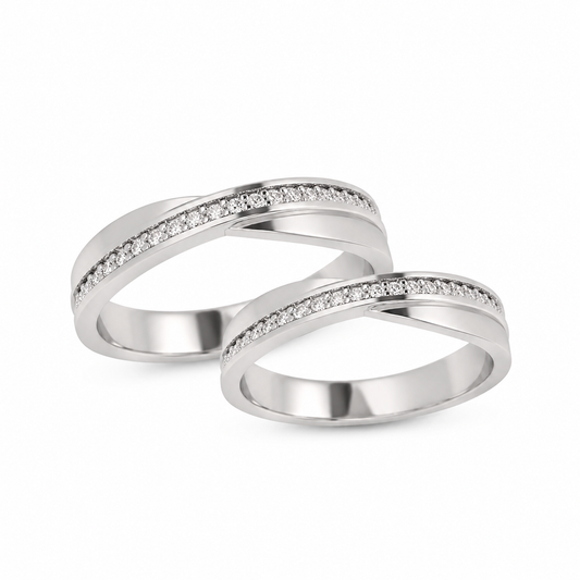 Argollas Bolonia Oro 14k