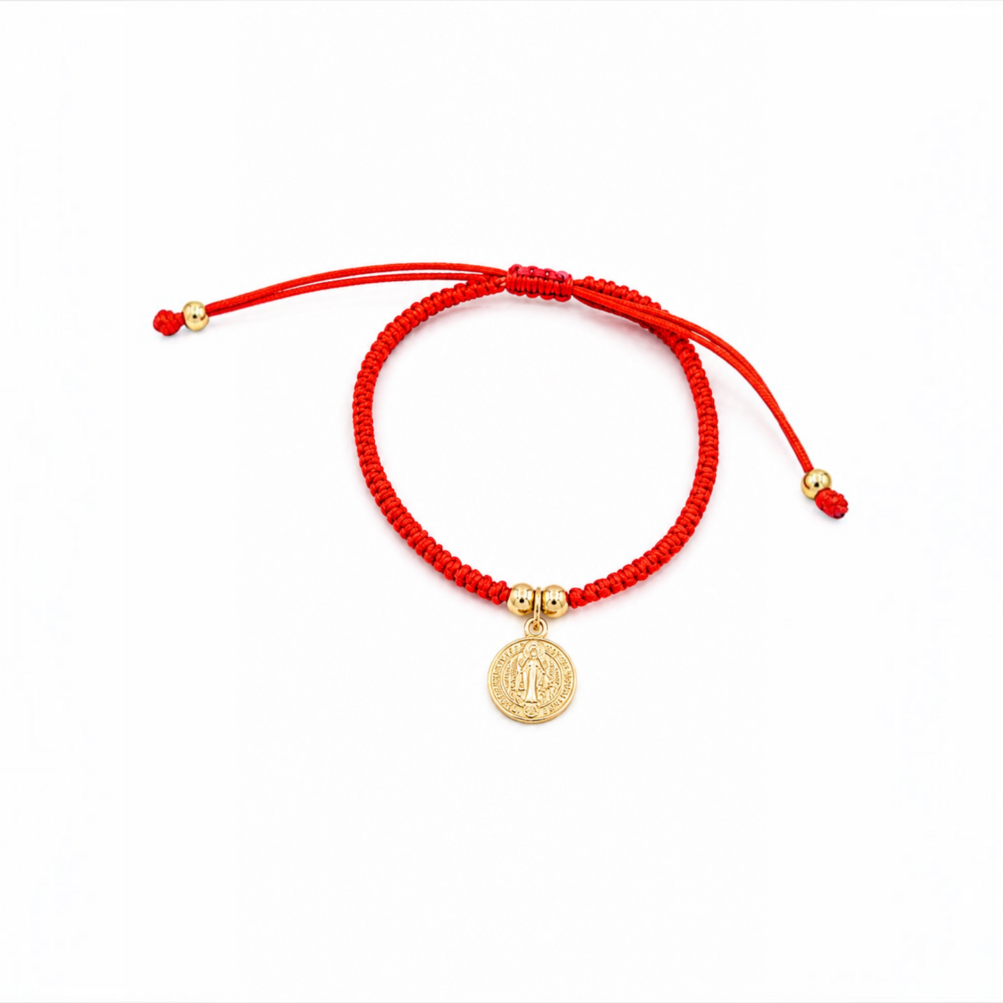 Pulsera san San Benito 10K