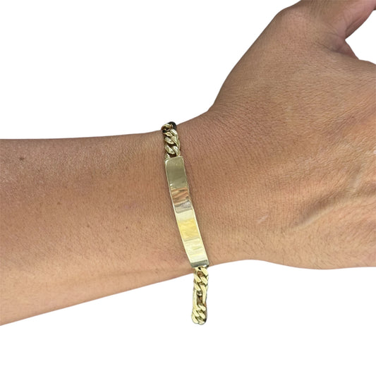 Esclava para caballero Oro 10k