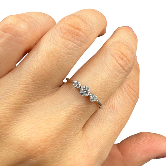 Catalina diamante Oro 14k