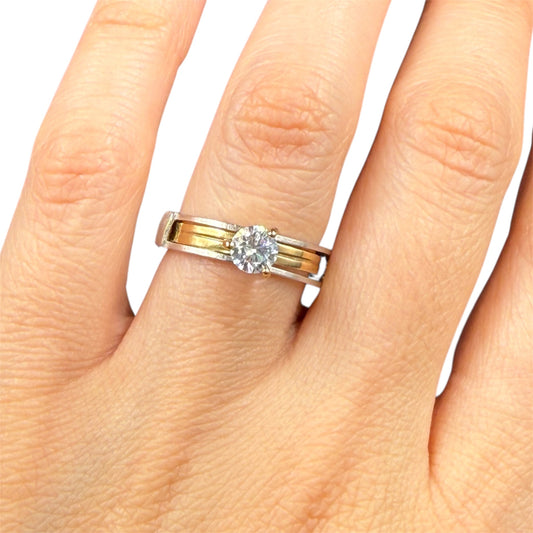 Anillo Perséfone Oro 10k