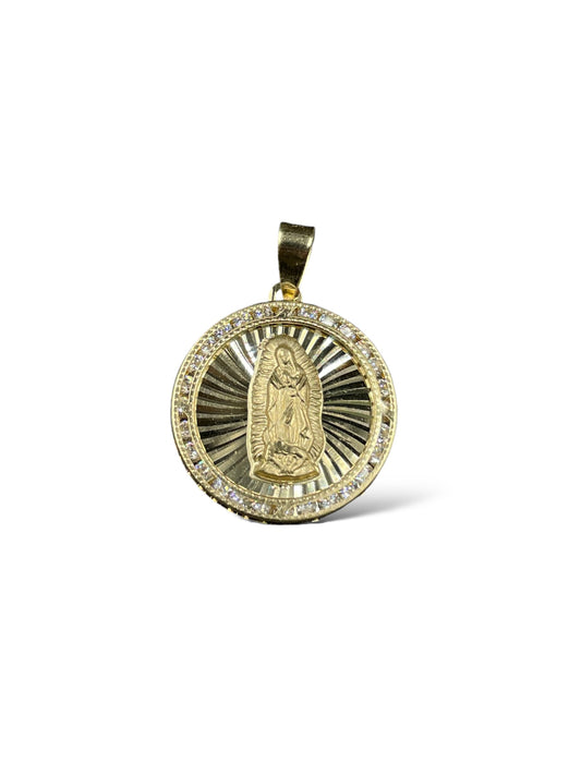 Medalla Virgen de Guadalupe Oro 10k