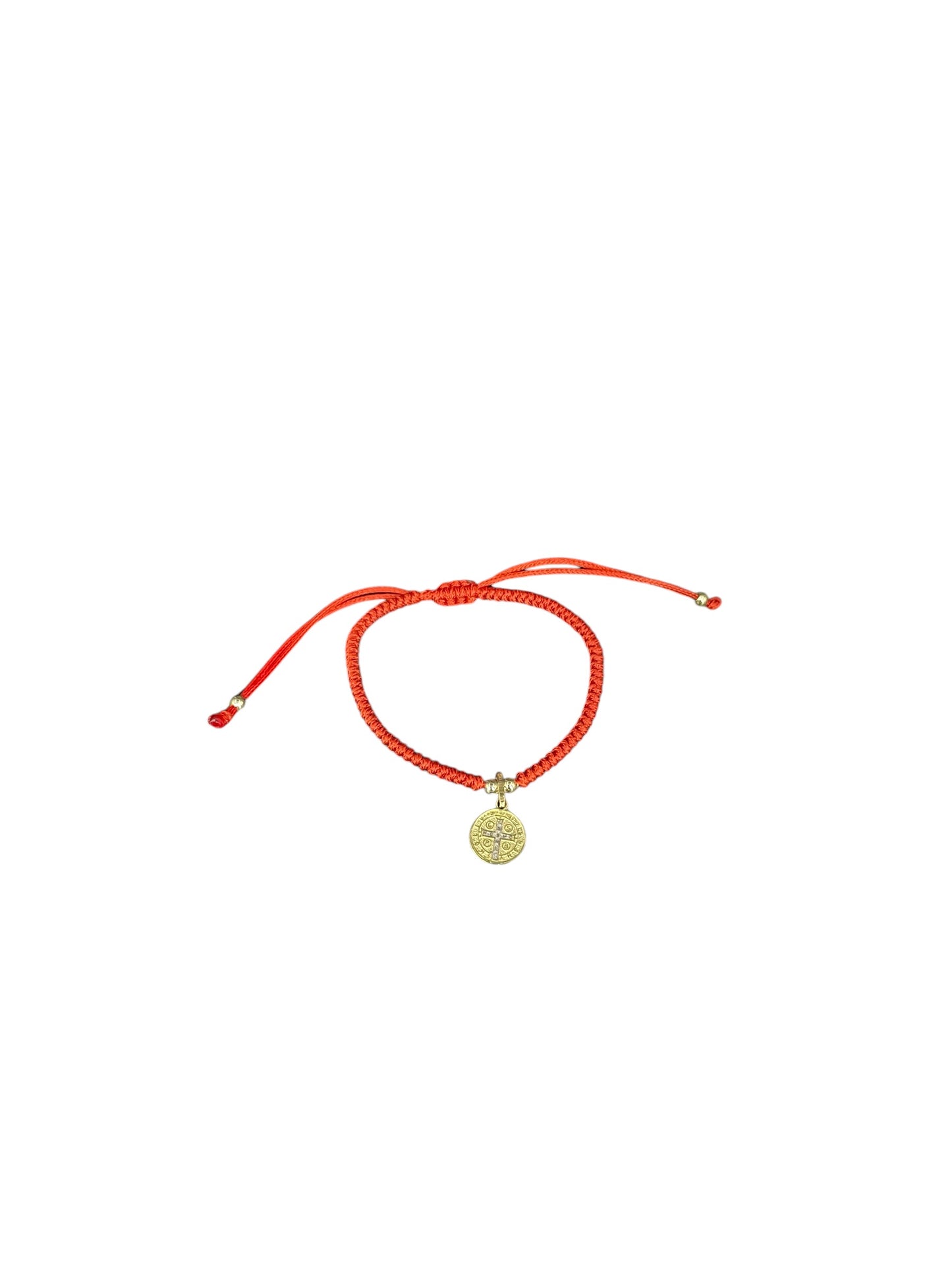 Pulsera san Benito Oro 10k