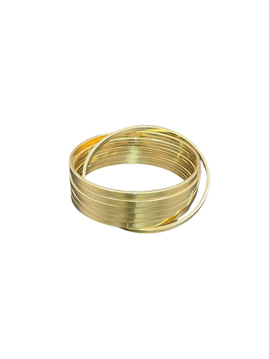 Pulsera Semanario liso Oro 10k