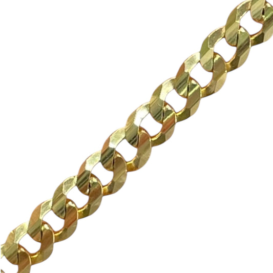 Cadena 3 mm solida Oro 10k