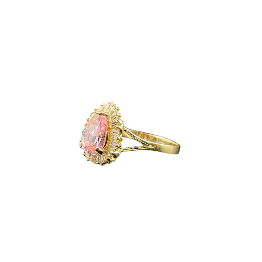 Anillo gota  Oro 10k