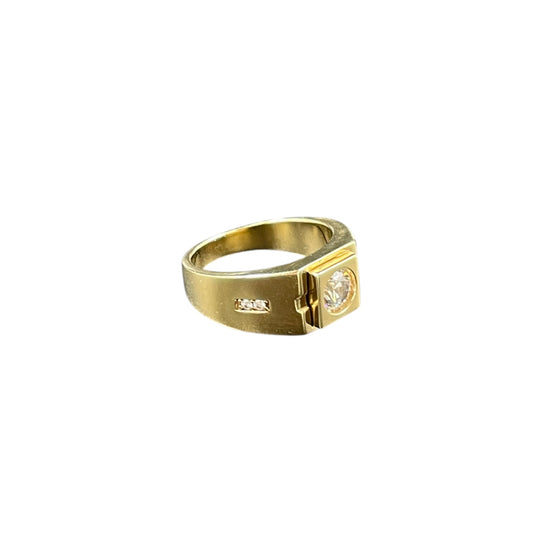 Anillo san Benito Oro 10k